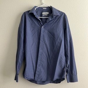 Calvin Klein blue dress shirt men’s